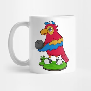 Parrot Bowling Bowling ball Mug